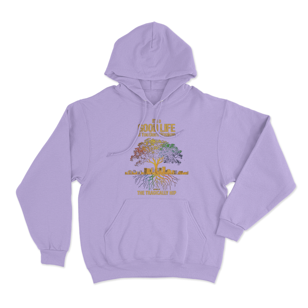 It's A Good Life Unisex Hoodie Purple Its A Good Life Unisex Hoodie Purple