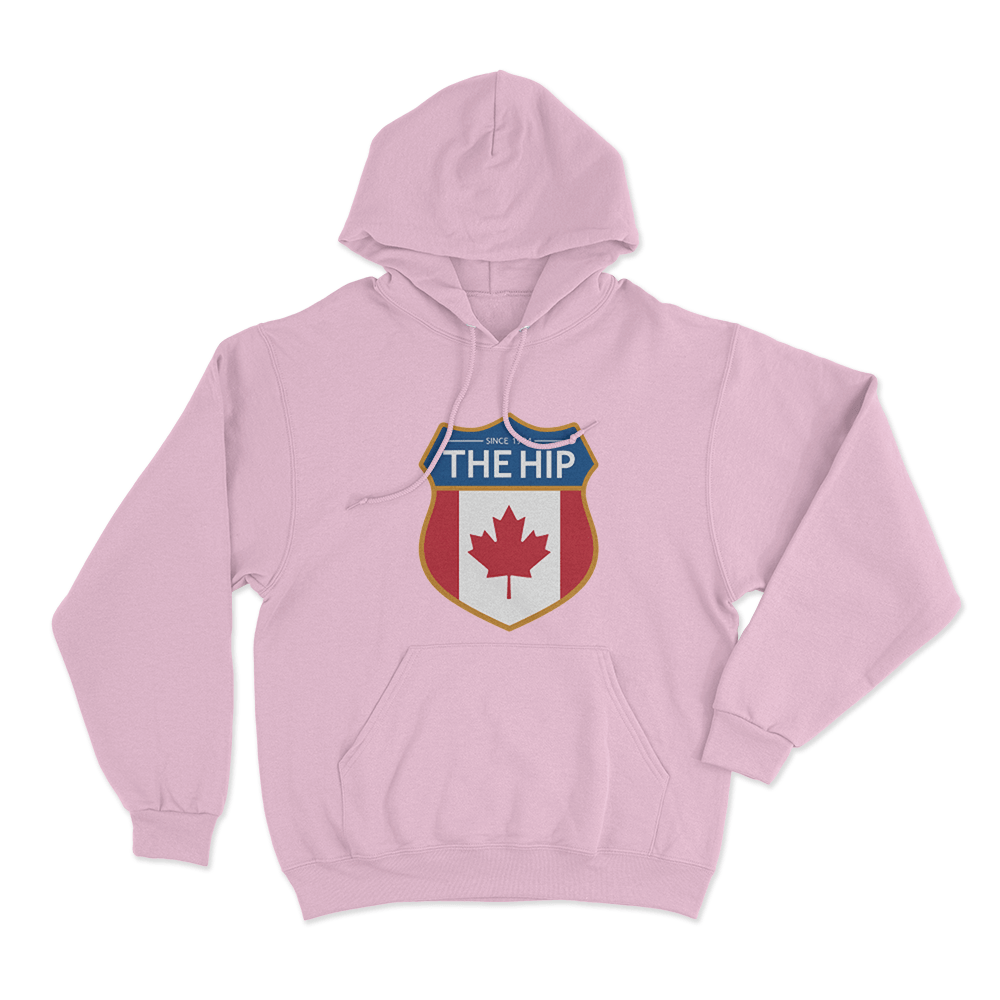 The Hip Crest Unisex Hoodie Pink The Hip Crest Unisex Hoodie Pink
