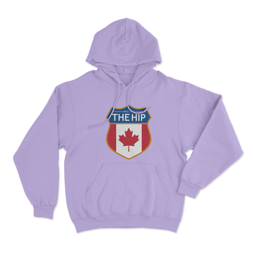 The Hip Crest Unisex Hoodie Purple The Hip Crest Unisex Hoodie Purple