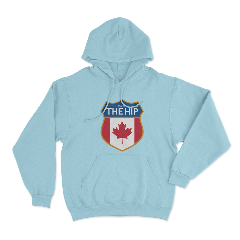 The Hip Crest Unisex Hoodie Sky Blue The Hip Crest Unisex Hoodie Sky Blue