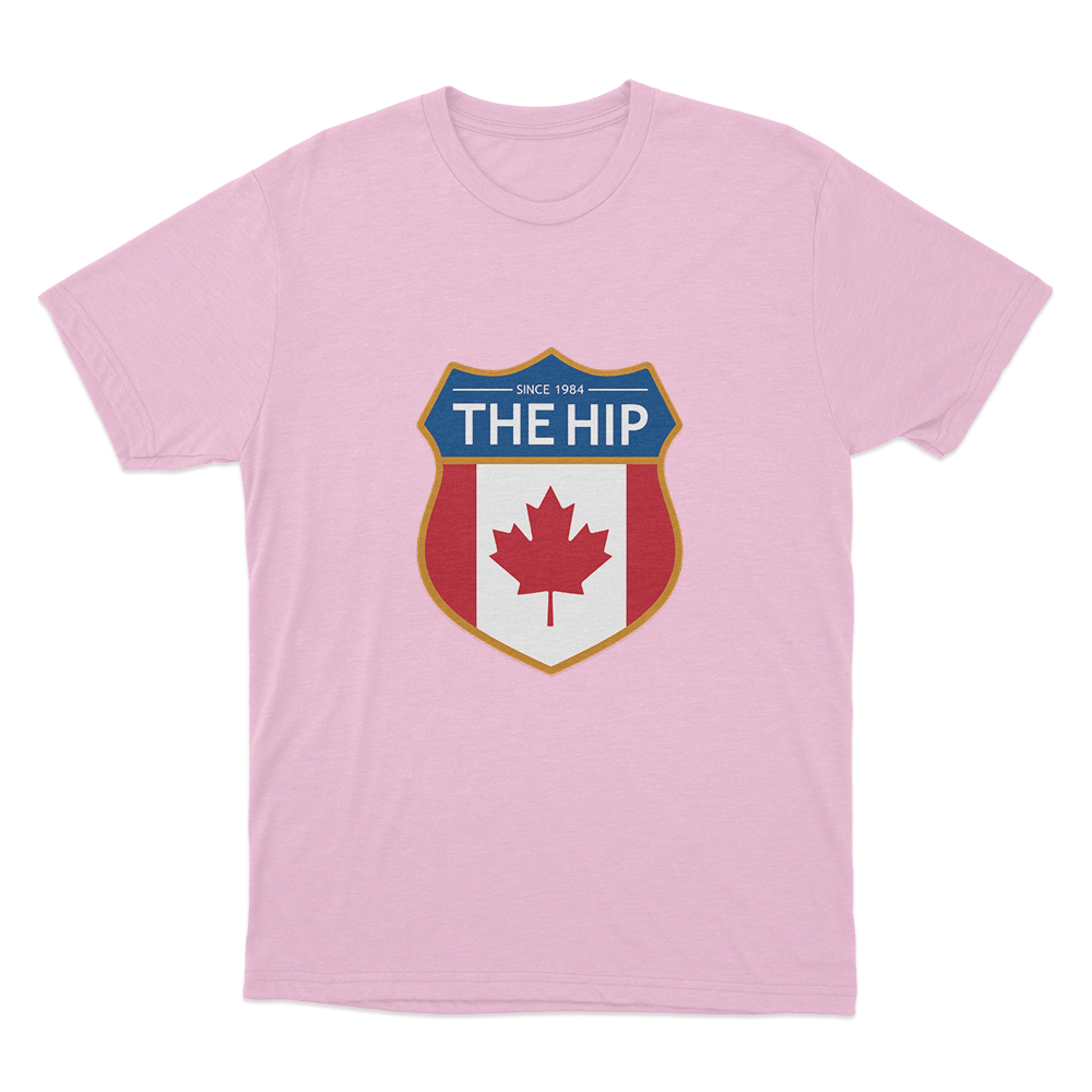 The Hip Crest Unisex T Shirt Pink The Hip Crest Unisex T Shirt Pink