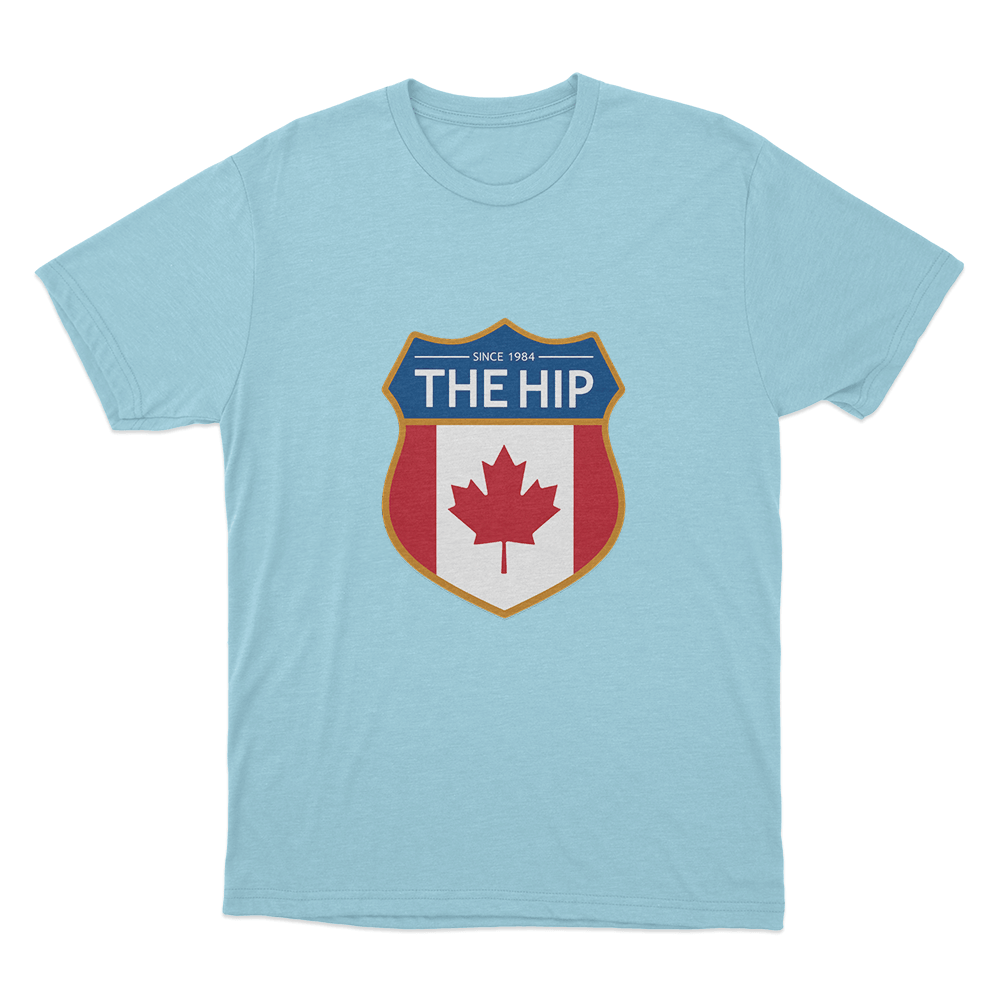 The Hip Crest Unisex T Shirt Sky Blue The Hip Crest Unisex T Shirt Sky Blue