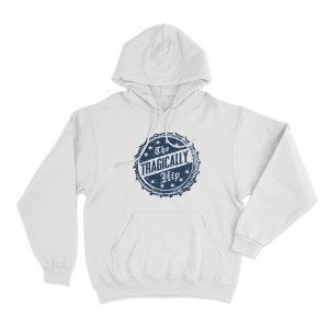 The Tragically Hip Bottle Cap Unisex Hoodie White