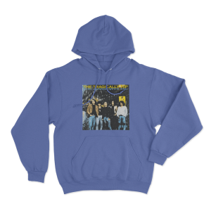Up To Here Unisex Hoodie Blue