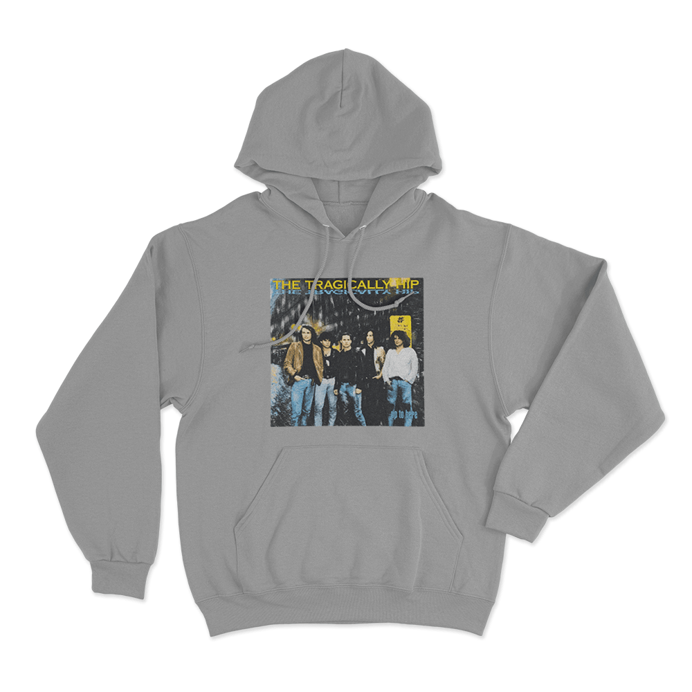 Up To Here Unisex Hoodie Grey Up To Here Unisex Hoodie Grey