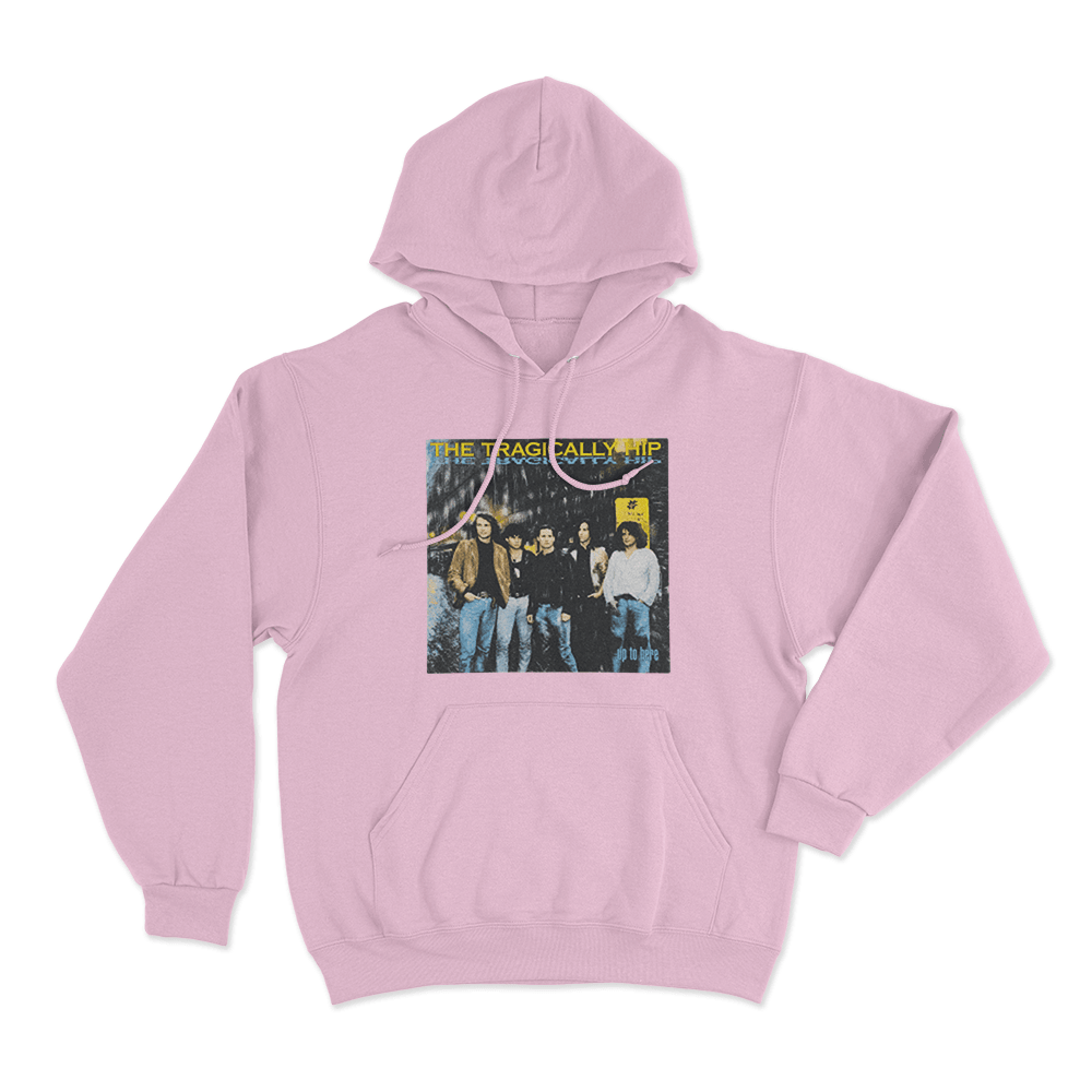 Up To Here Unisex Hoodie Pink Up To Here Unisex Hoodie Pink