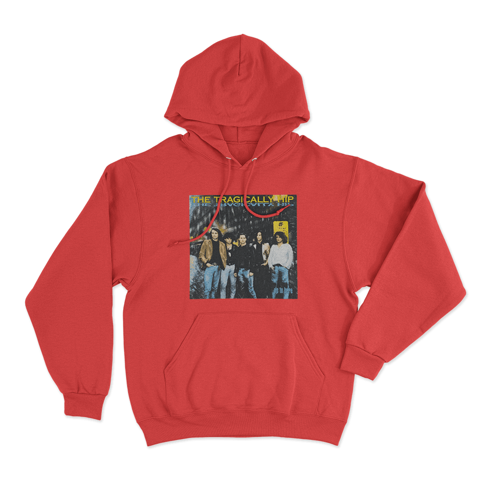 Up To Here Unisex Hoodie Red Up To Here Unisex Hoodie Red