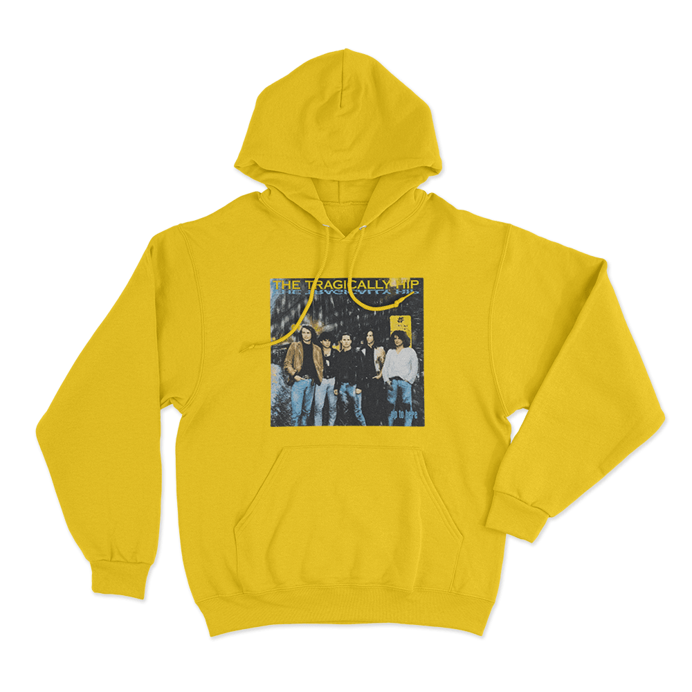 Up To Here Unisex Hoodie Yellow Up To Here Unisex Hoodie Yellow