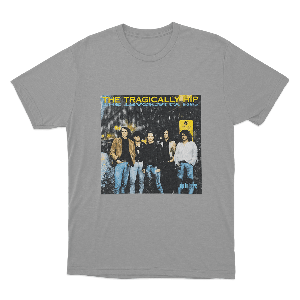 Up To Here Unisex T Shirt Grey Up To Here Unisex T Shirt Grey