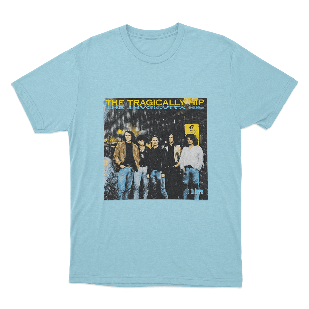 Up To Here Unisex T Shirt Sky Blue Up To Here Unisex T Shirt Sky Blue