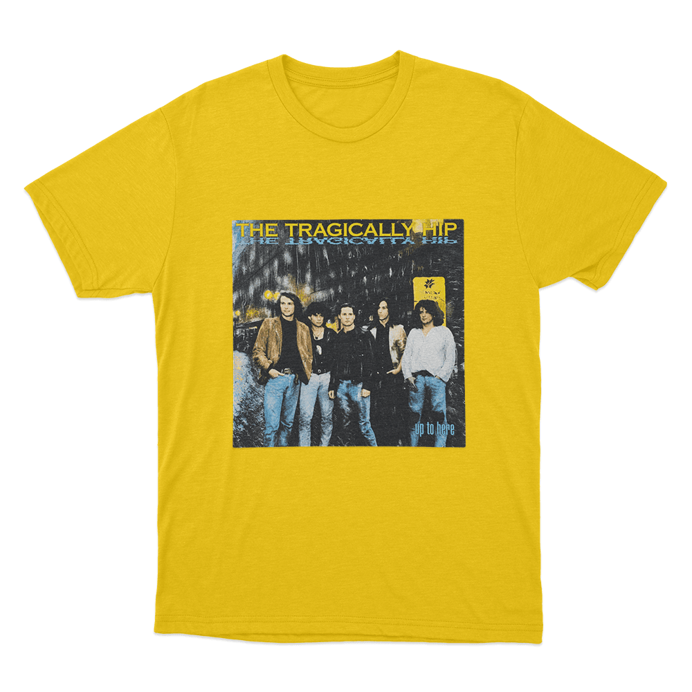 Up To Here Unisex T Shirt Yellow Up To Here Unisex T Shirt Yellow